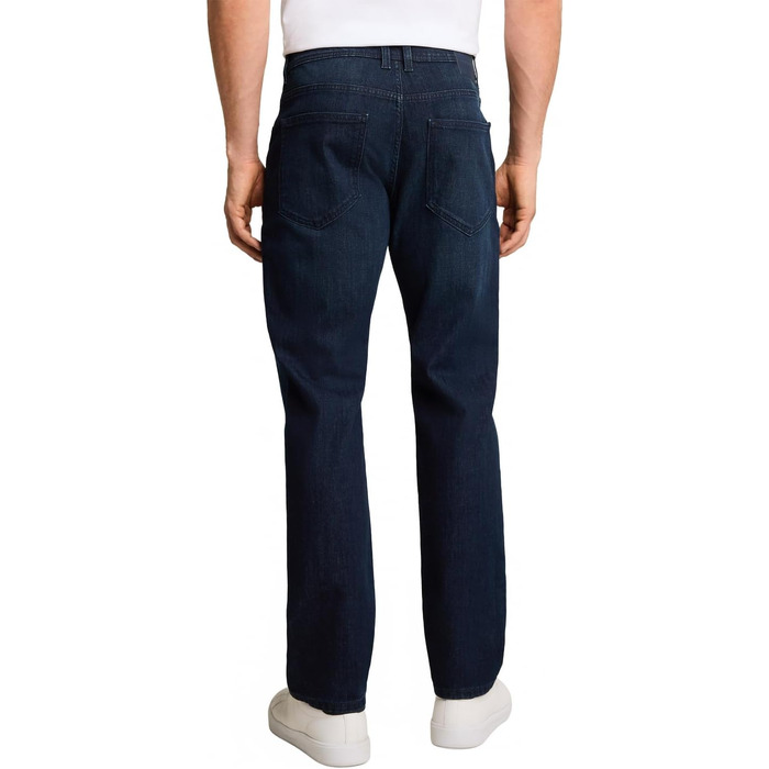 Чоловічі джинси Tom Tailor TTMARVIN Straight з ефектом Stretch, колір Rinsed Blue Denim (40W / 36L)