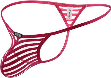 Слідки чоловічі iKingsky з прозорою сіткою, труси танга, бандаж, 4 штуки (XXL)