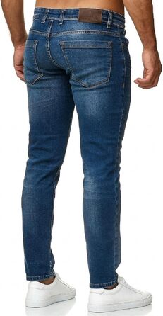 Чоловічі джинси Tazzio Slim Fit з ефектом Stretch, дизайнерські денімові штани синього кольору, модель 16533 (36W / 36L)