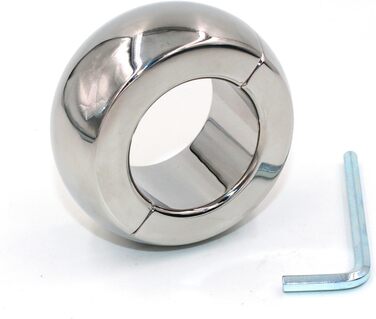 Сталевий кільце для яєчок GeRRiT, 3 розміри, надміцний, для чоловіків (30 мм)