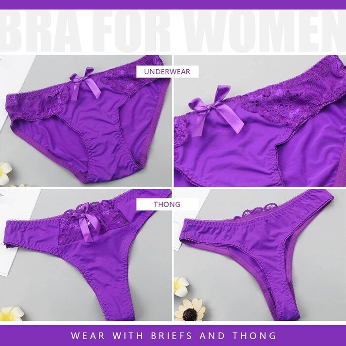 Бюстгальтер Push-up Necalisi BH з кісточками, комплект нижньої білизни для жінок, мереживний бюстгальтер та трусики, блакитний, розмір 38/85B