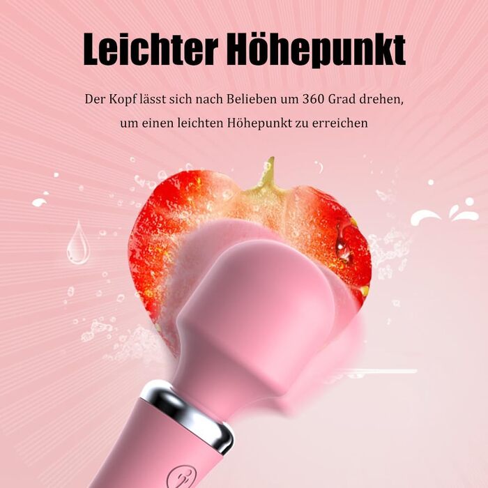 Масажер вібраційний Jpscor для жінок, 2-в-1, електричний, 10 режимів, для дорослих
