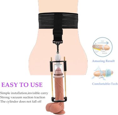 Набір для збільшення пеніса NAIXBTY: помпа, екстендер, тренажер для чоловіків