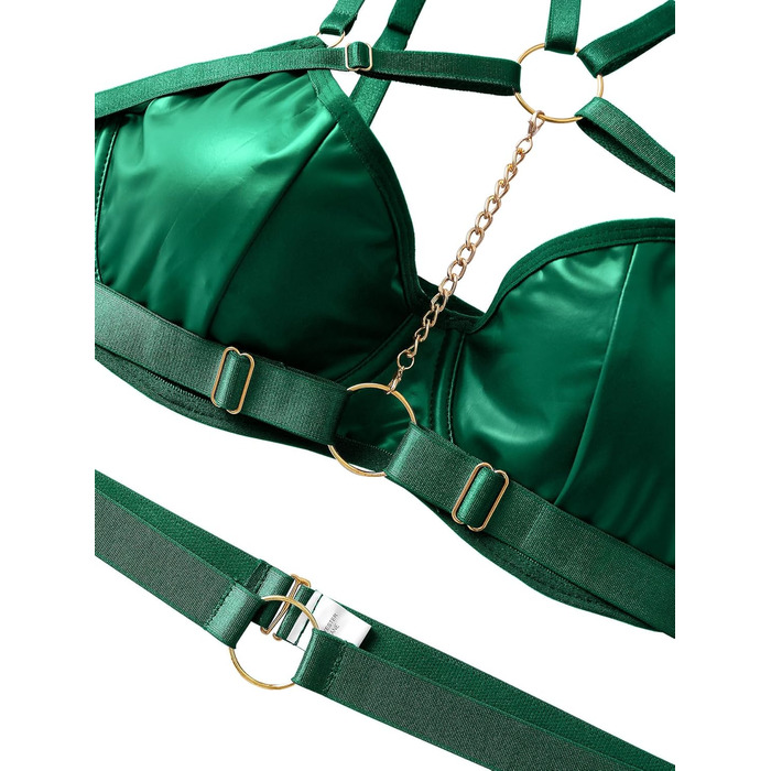 Жіноча білизна Lilosy, труси, розмір M, колір хакі (армійний зелений)