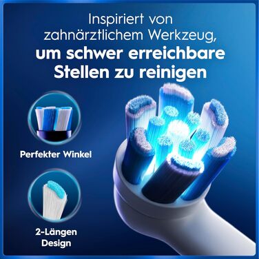 Електрична зубна щітка Oral-B iO Series 5, чорна — 5 режимів чищення, насадка Quite White, дорожній футляр
