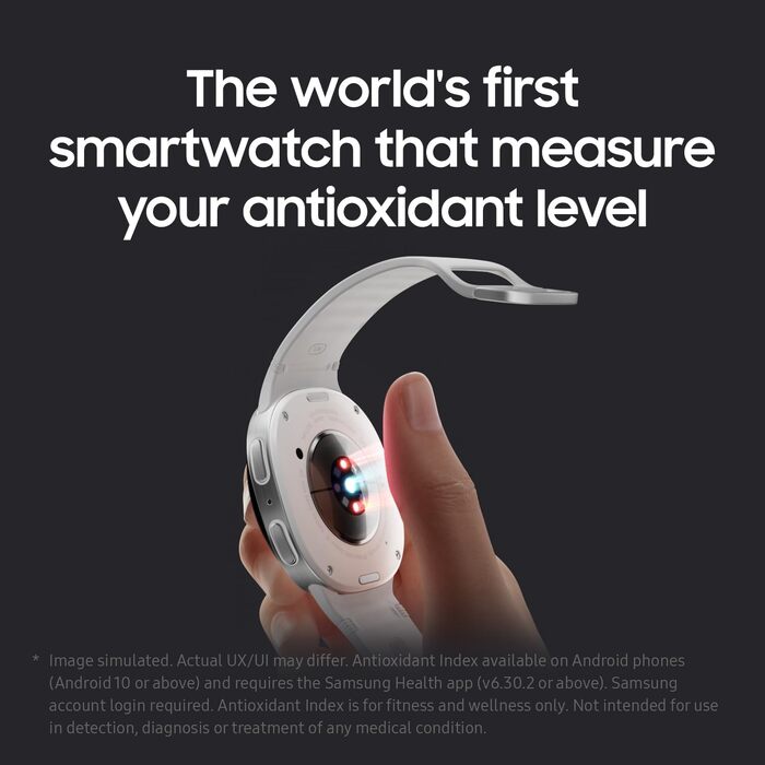 Смарт-годинник Samsung Galaxy Watch8 40mm Graphite (Графітовий), Bluetooth