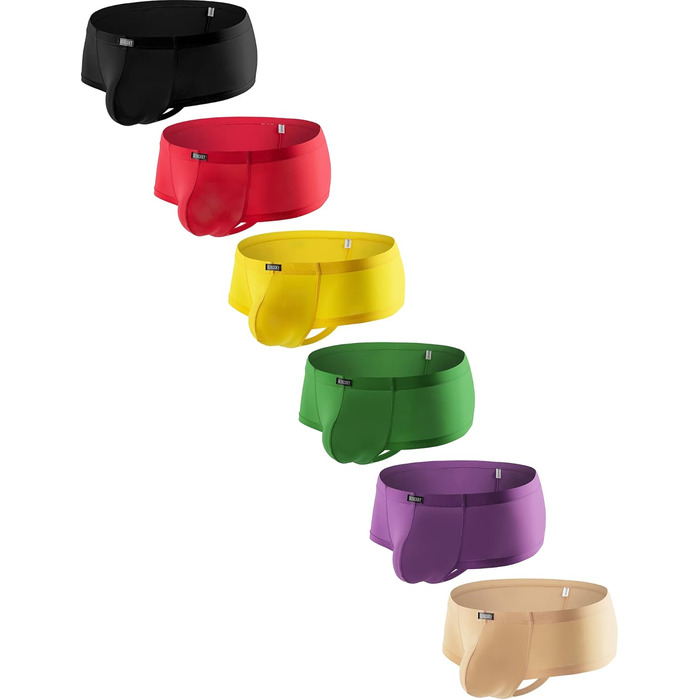 Боксер чоловічий iKingsky Freche Boxershorts (6 шт.) - сексуальний бразильський стиль, низька талія