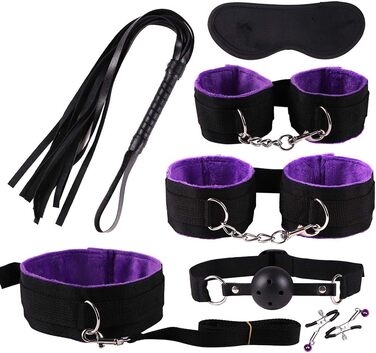 Набір для бондейджу SM 23 шт. BDSM, фестелі, еротичні іграшки для пар, початківців та досвідчених