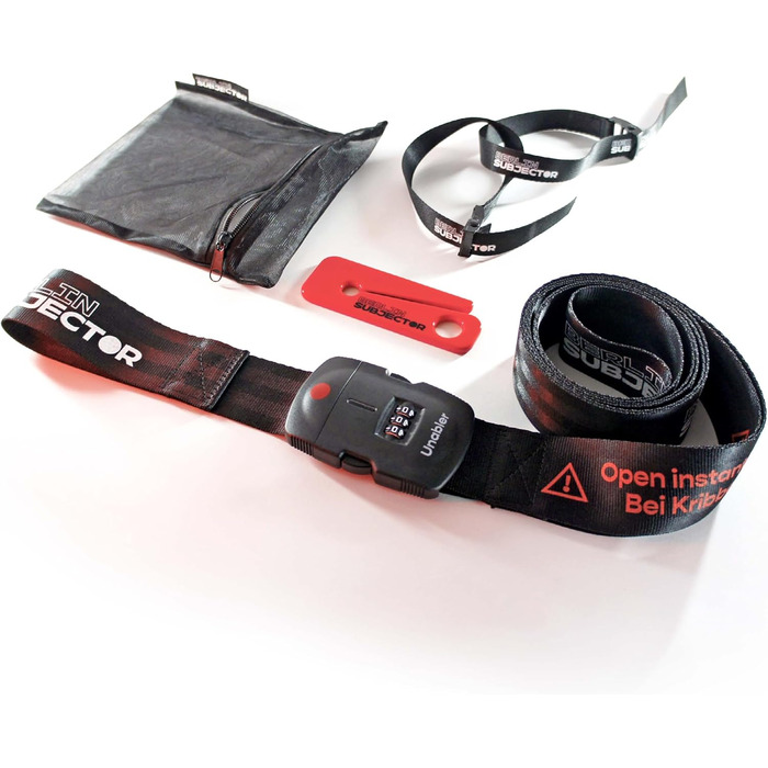 Subjector® Unabler: Набір для БДСМ-ігор для пар, німецька якість. Феттери, наручники, для жінок та чоловіків. Ідеально для початківців та досвідчених користувачів.