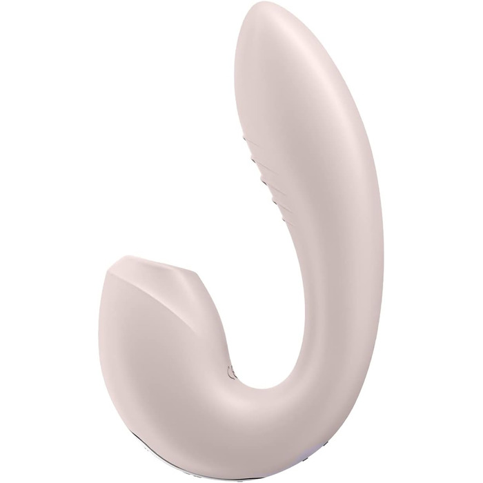 Satisfyer Sunray Connect App Rabbit - вібратор для жінок з підключенням по Bluetooth | Кліторальний та G-точковий масаж | Водостійкий (IPX7) | Бездротовий | З високоякісного силікону | Рожевий колір