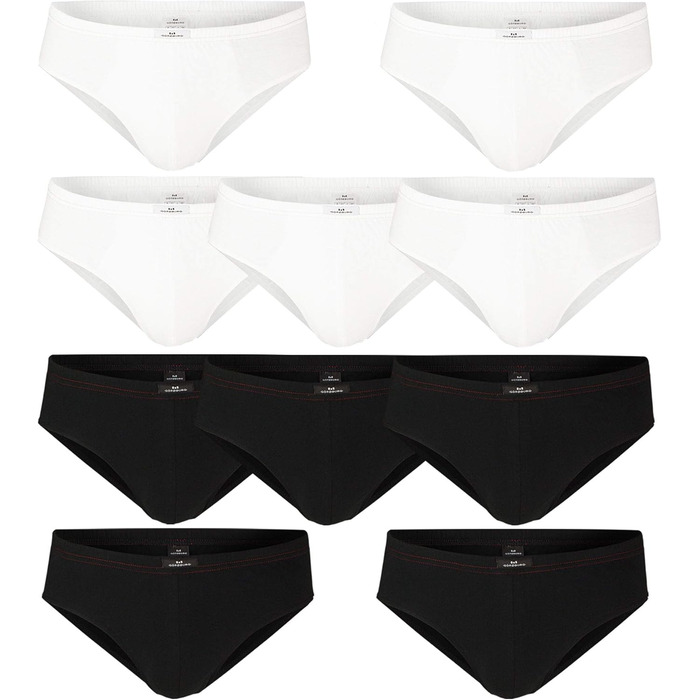 Труси чоловічі Götzburg без шва, 10 шт. у пачці, чорні (XXL, 10 шт.)