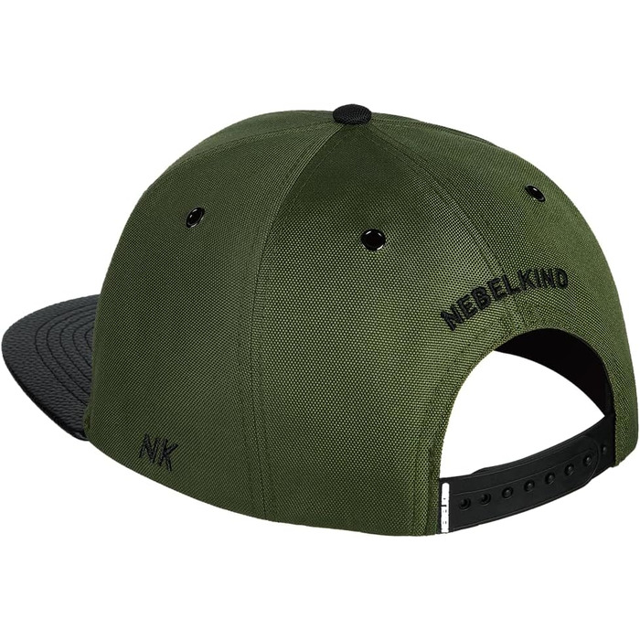 Кепка-снэпбек Nebelkind Unisex з принтом Barbed Wire, регульований розмір, стиль streetwear, колір оливковий