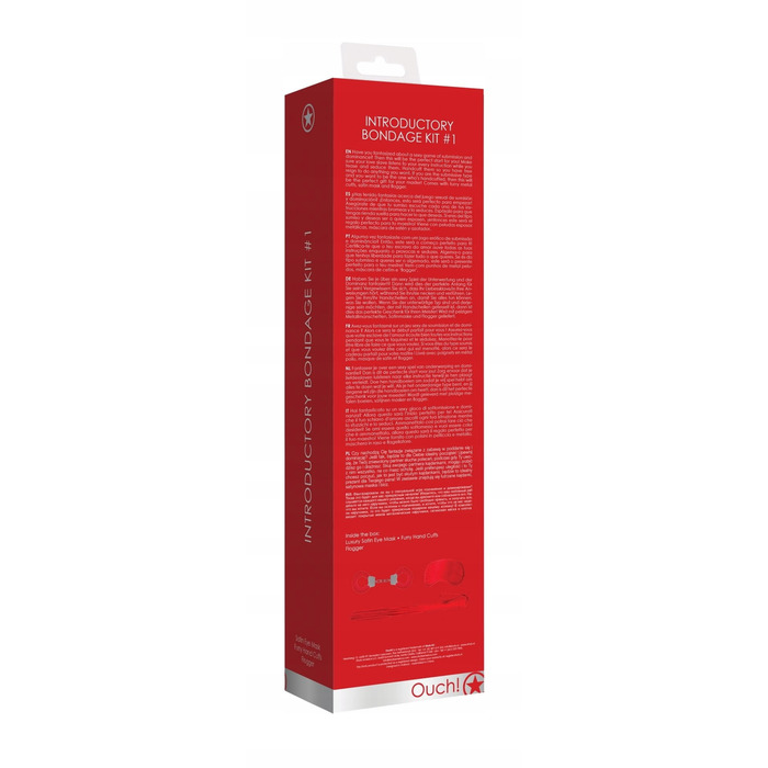 BDSM набір LINJINHE, чорний, 8 елементів