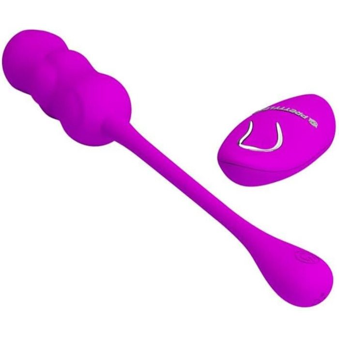 Pretty Love Leshy Вібруюче яйце з пультом дистанційного керування, Рожевий, 2,8x18,6 см