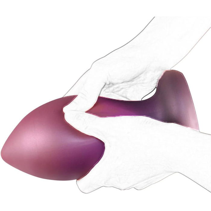 Анальний плагін GeRRiT Silikon з 6 розмірами, форма яєця, з присоском. Dilatator для стимуляції простати, анальні кульки. Для чоловіків, жінок, пар.