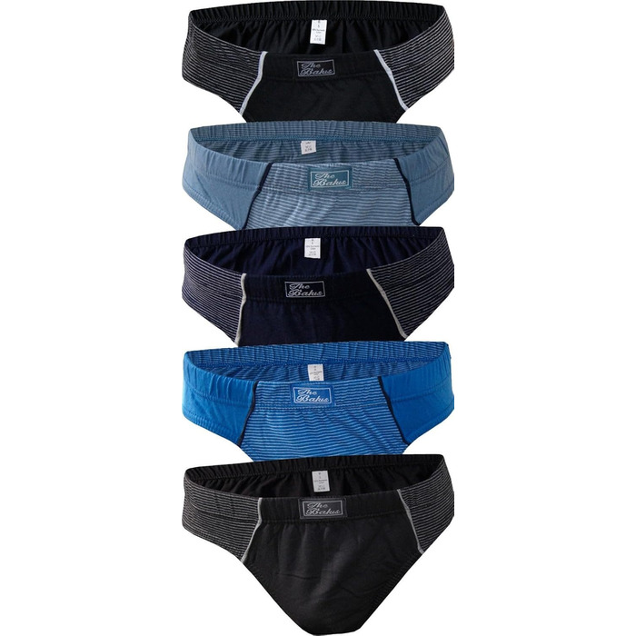 Чоловічі труси BestSae247 з тонкого джерсі (100% бавовна) - набір 3, 6, 12 шт. (XXL)