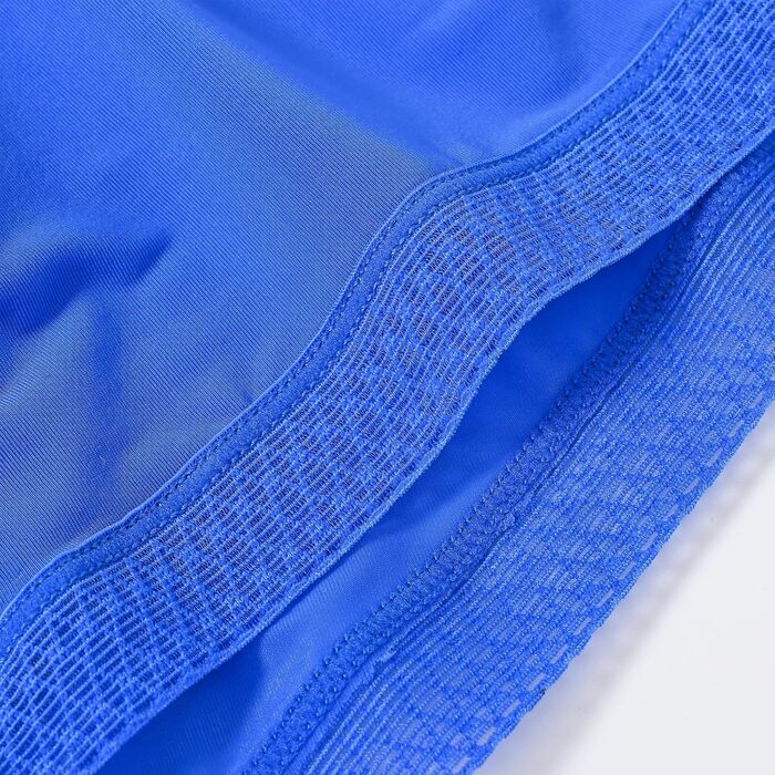 Сліпекс чоловічі прозорі сексуальні труси BIATWOWR з підсилювачем мішка для більшої привабливості та комфорту (Блакитний, M)