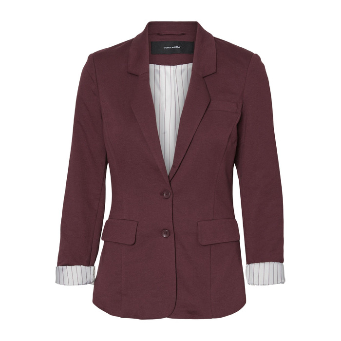 Жіночий піджак Vero Moda VMHARUKI бордового кольору (Winetasting), розмір 38