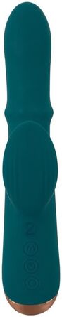 Вібратор You2Toys Thumping Rabbit, Зелений, 12.4 см
