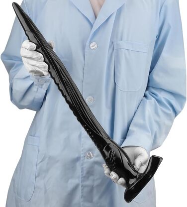 Анальні іграшки для дорослих: великий гнучкий анальний дildo з сильним соском, 30 см, PVC