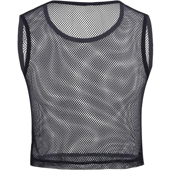 Чоловіча футболка з сітки, прозора, для клубу, червона (XL)