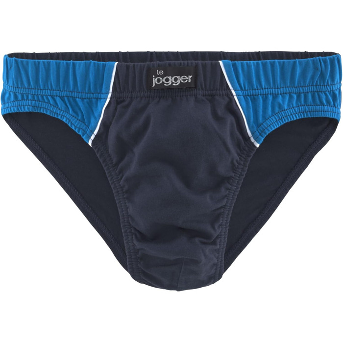 Спортивні штани чоловічі e Jogger з контрастними вставками та панелями, комфортні в носінні, 6 X Marine / кольорові вставки (8, Navy, Grey)