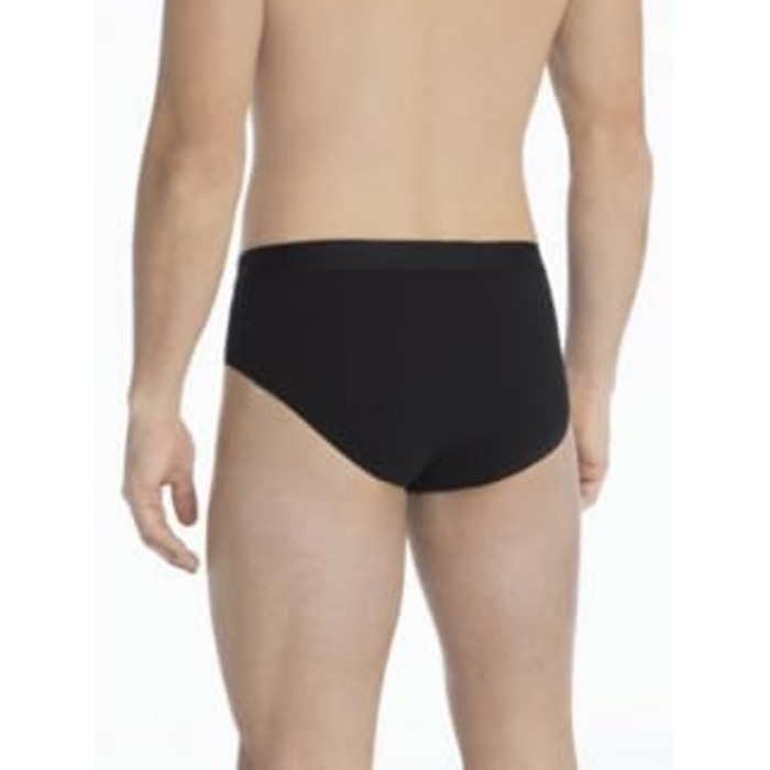 Труси чоловічі CALIDA Natural Benefit Slip, 3 шт. в упаковці, чорний (58-60)