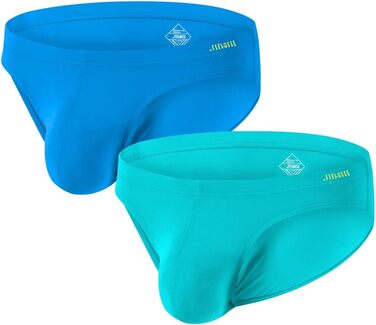 Чоловічі труси ZUOLAIYIN з великим кишенькою, сексуальна білизна для чоловіків, нейлон, спандекс, поліестер, еластичний, L (9221), небесно-блакитний/блакитний