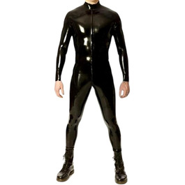 Комбінезон-боді з латексу Gaylop для котів, чорний, ручної роботи