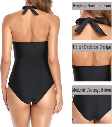 Чоловічий купальник з високою талією, суцільний, чорний, з підтримкою живота, спортивний, з V-подібним вирізом, знімні вкладиші, з рюшами, для схуднення