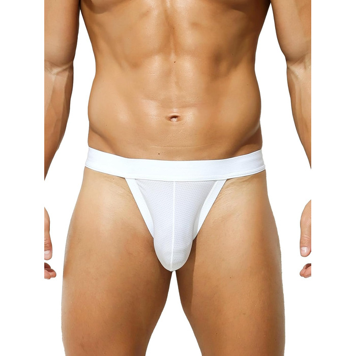 Тонкі чоловічі труси-сліпи Karen Space з мережива Ice Silk (5 шт. в упаковці), комфортні, еластичні, спортивні, S