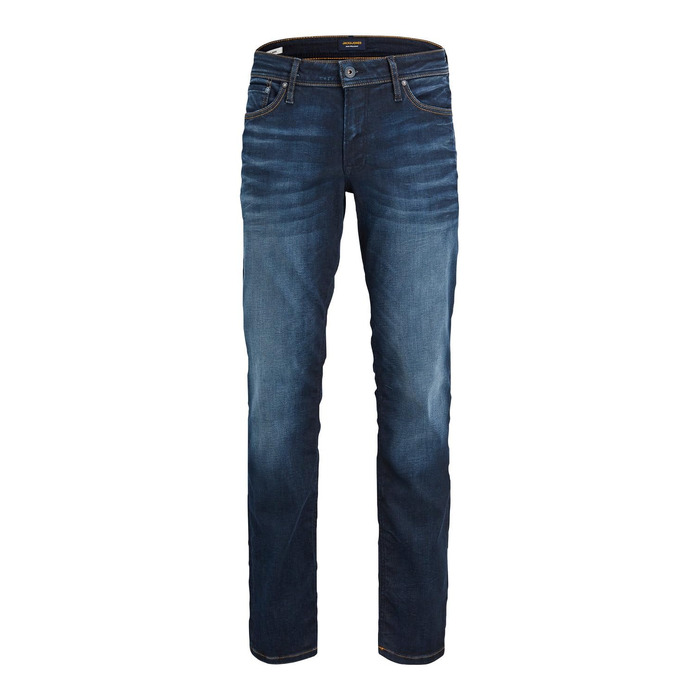 Чоловічі джинси Jack & Jones JJICLARK Regular Fit синього кольору, денім