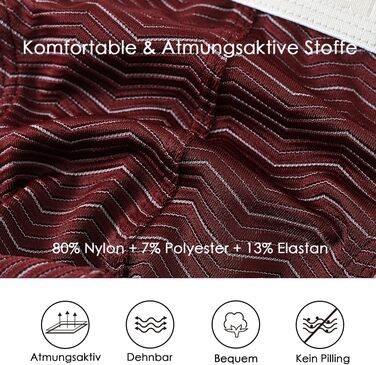 Чоловічі стрінги BIATWOWR з вирізом на спині - сексуальна, дихаюча та зручна білизна, темно-червоний, чорний, білий, 3XL