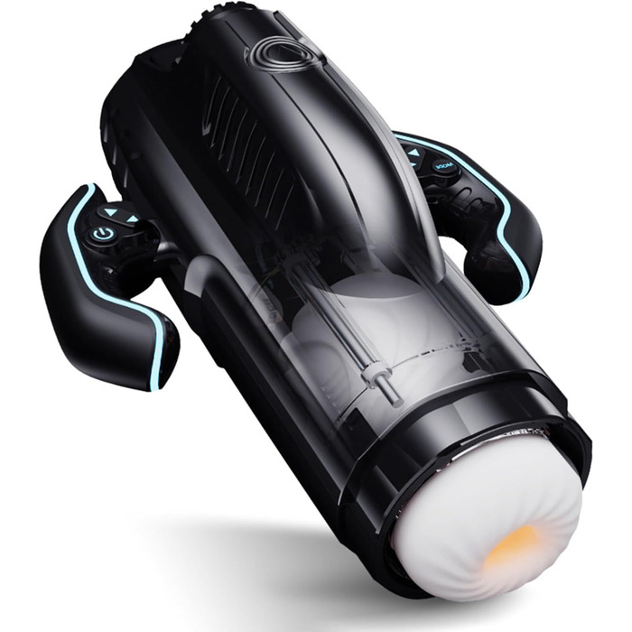 Вібратор для чоловіків з регулюванням інтенсивності та телескопічним дизайном – сексуальна іграшка для чоловіків