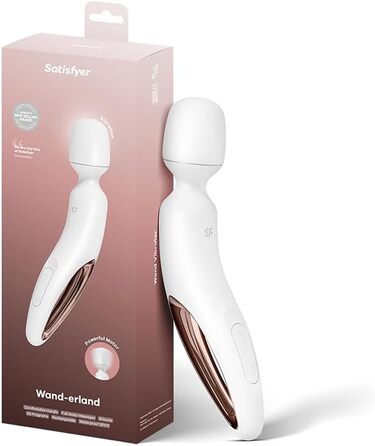 Масажер Satisfyer Wand-erland | Вібратор для жінок | 50 режимів, водонепроникний, преміум-силікон