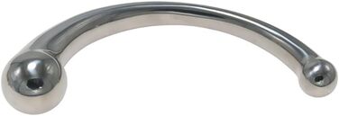 Анальний масажер Jomyu з нержавіючої сталі з подвійним наконечником для масажу простати (G-точка) - BDSM іграшка для чоловіків та жінок