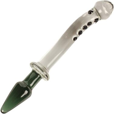 Секс-іграшка Glasdildo Twin Lover - скляний дилда, подвійний