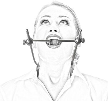 Набір для BDSM: кульові кайдани та заглушка для рота з нержавіючої сталі MFMYEE