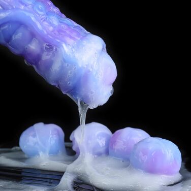 Анальний дildo з силікону Qiyasex з 5 кульками - для чоловіків та жінок