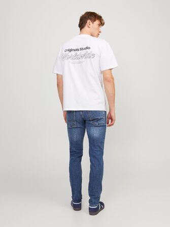 Чоловічі джинси Jack & Jones JJI Glenn Original Am 814 Noos, синій денім, 36W / 34L
