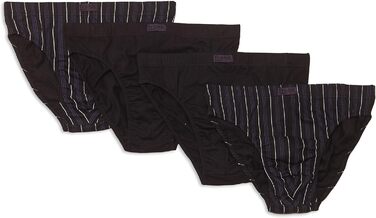 Чоловічі труси Frank Fields з бавовняного джерсі, 4 шт. в упаковці, розміри 5(M) - 14(6XL), великі розміри, чорний колір