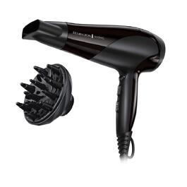 Фен для волосся Remington D3199 з іонізацією та керамічним покриттям, 2200 Вт, білий (дифузор та вузький сопло в комплекті)