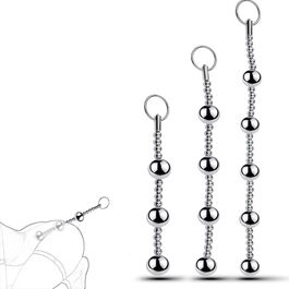 Анальні намиста з нержавіючої сталі з кільцем для булавки, анальні кульки, анальна ланцюжок, анальний плагін, металеві вагінальні кулі, сексуальні іграшки для жінок, сексуальні продукти для дорослих, 25 мм анальна ланцюжок з 5 намистин