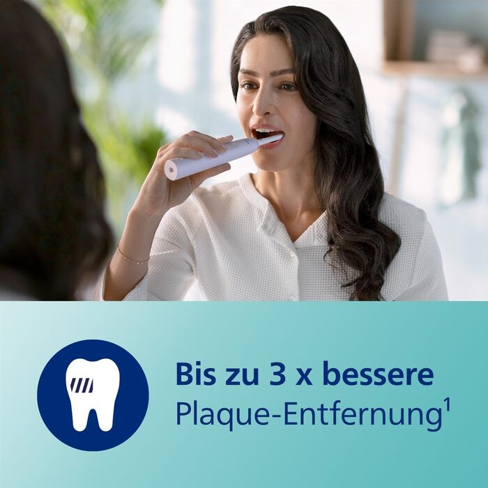 Електрична звукова зубна щітка Philips Sonicare 3100 (HX3675/15), з контролем натискання та таймером, набір 2 шт. (Sugar Rose та Чорна)