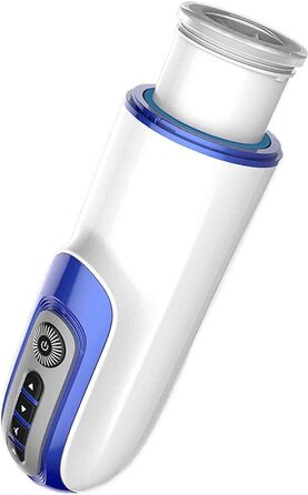 Електричний стакан для мастурбації з 7 режимами вібрації та підігрівом. Автоматичний мастурбатор для чоловіків. Інтимні іграшки для чоловіків