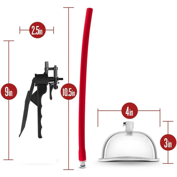 Вагінальна вакуумна помпа HXLXW для дорослих: помпа для стимуляції, SM-іграшка для жінок та пар