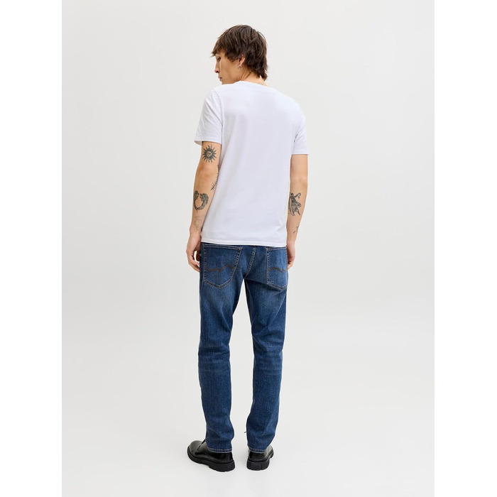 Чоловічі джинси Jack & Jones JJIMIKE Tapered Fit синього кольору, модель JJORIGINAL ST 172 NOOS