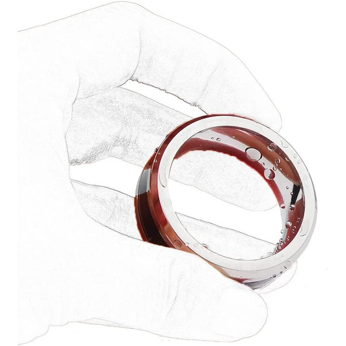 Кільце для пеніса з нержавіючої сталі 304, Kuaecr, сексуальний набір, для чоловіків, збільшення жорсткості та затримка оргазму, 30 мм, 49 г