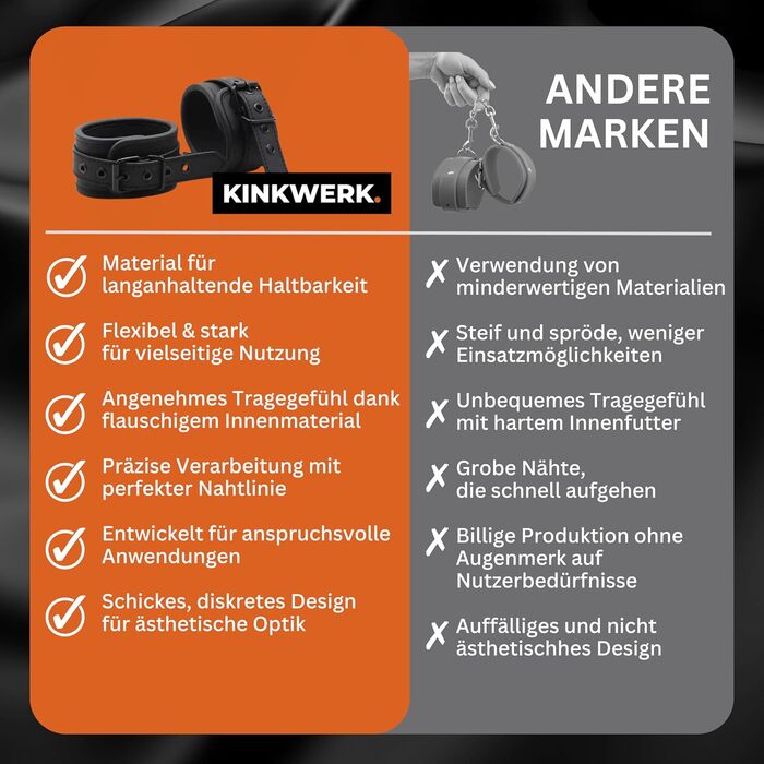 Кафтанчики для Bondage з металевою фурнітурою | Зручні, гнучкі та міцні | BDSM, Bondage для ніг