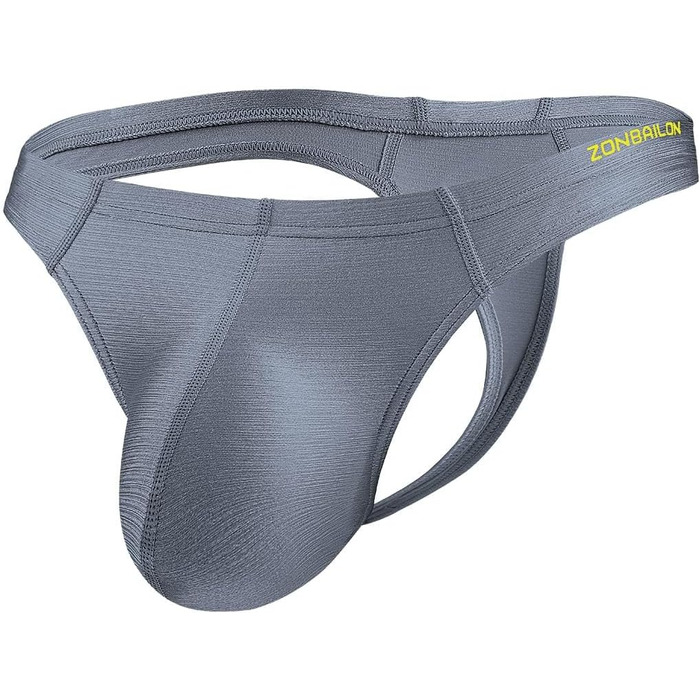 Танга чоловічі ZUOLAIYIN (8187) сірі, 1 шт. в упаковці